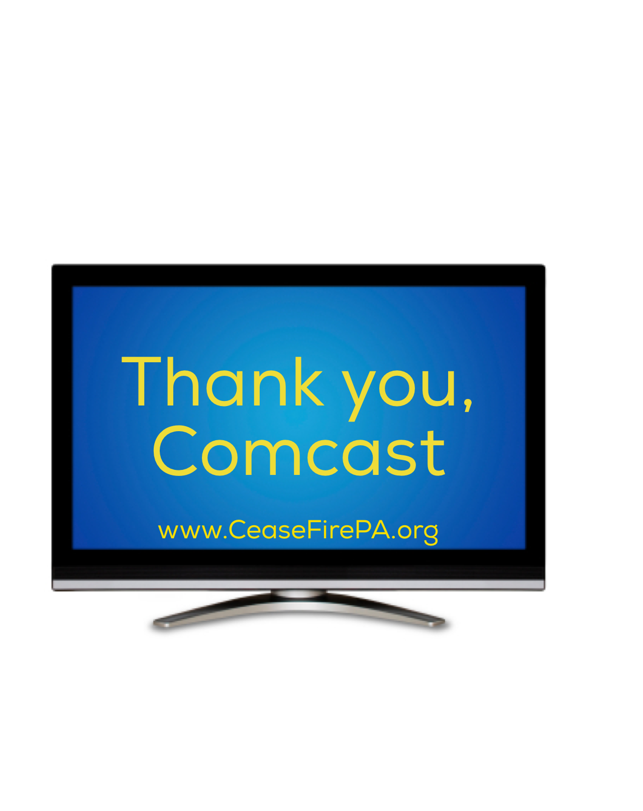 Why Are We Asking You to Thank a Cable Company?
