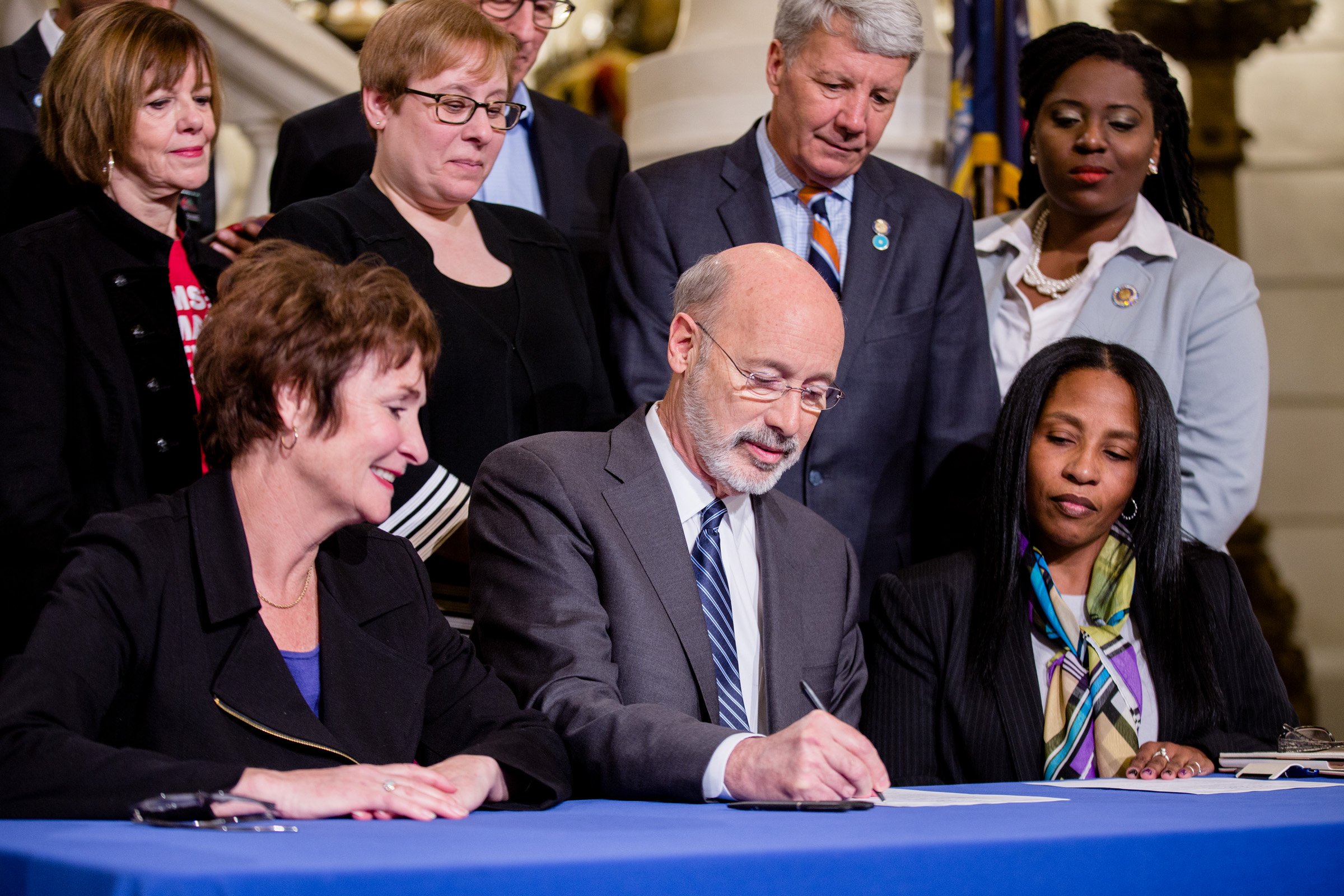 Governor Wolf, CeaseFirePA, and Advocates Celebrate Signing of Act 79