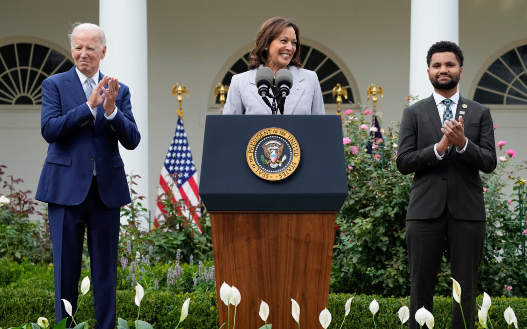 Announcement of the federal Office of Gun Violence Prevention. Photo Credit: Jacquelyn Martin/AP).